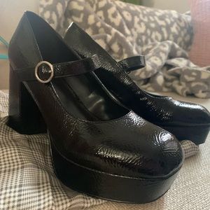 Urban Outfitters Platform Mary Janes